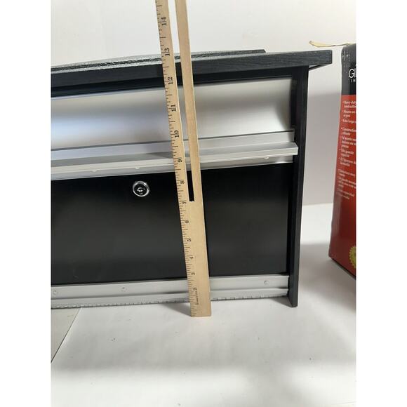 Gibraltar Mailsafe Lockable Security Wall Mount Mailbox MSK00000 - NO KEY Read* - Picture 2 of 13